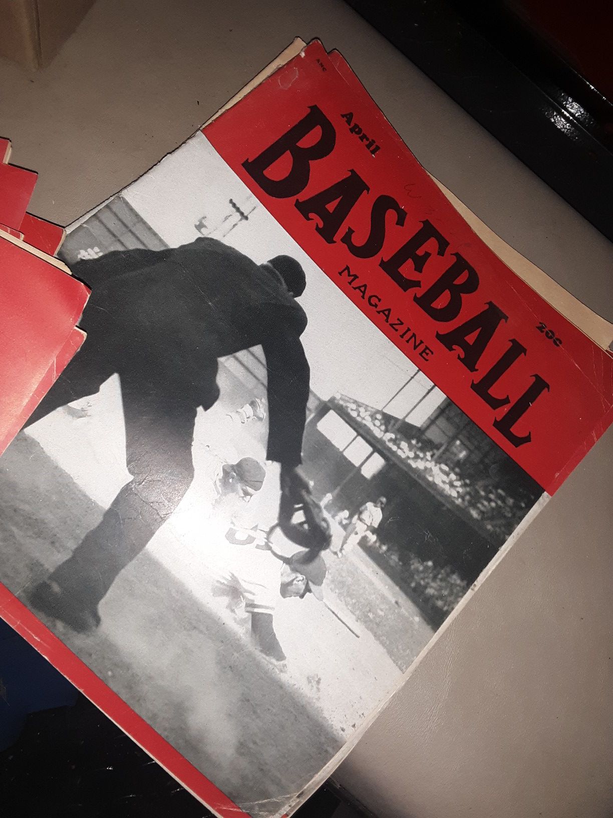 1945 baseball Magazine lot of 19