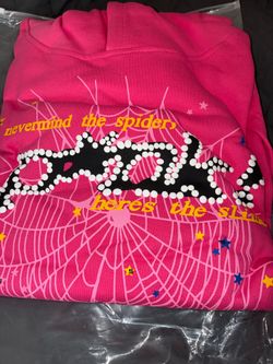 Pink Sp5der sweater