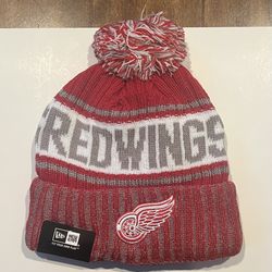 Detroit Red Wings Cap NHL Hockey New Era Beanie OSFM NWT