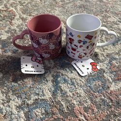 Hello Kitty Valentine Mugs 