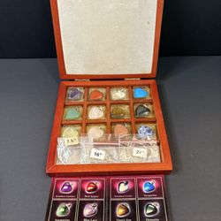 VTG Life Destiny Collection Heart Shaped Stones & Semi Precious Gemstone Pendant