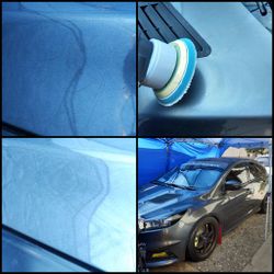 Clay Bar Wax + Professional Compounds + Machine polish + Color Sand Wet Sand