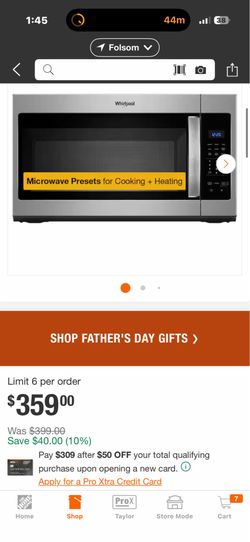 Brand new Microwave with vent hood fan