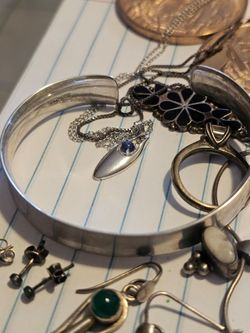 Vintage Sterling Silver Estate Jewelry – Individual or Complete Lot Deal