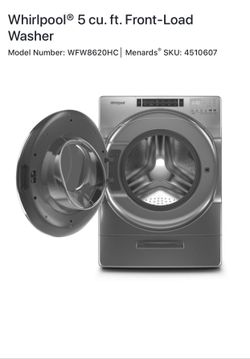 Menards washer on sale and dryer combo