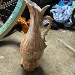  vintage ceramic pitcher vase