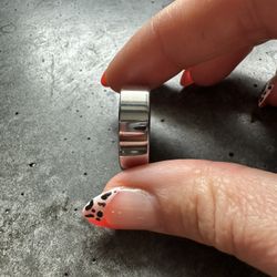 New Oura Gen3 Heritage Silver Ring size 9