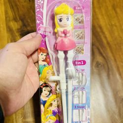 Disney Princess Training Chopsticks for Toddler Children NEW CONDITION