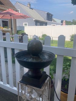 Garden fountain
