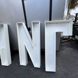 Letras para eventos personalizados
