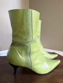Heeled Leather Boots