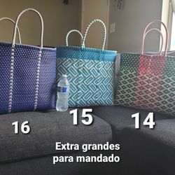 Artesanal reusable bags XL