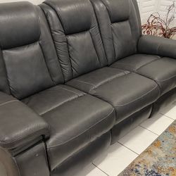 Sofa and loveseat leather 