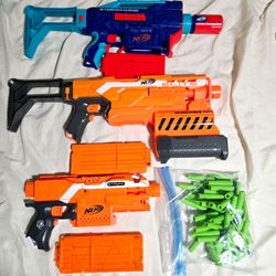 Nerf Stryfe + Demolisher + Stormcharge Lot