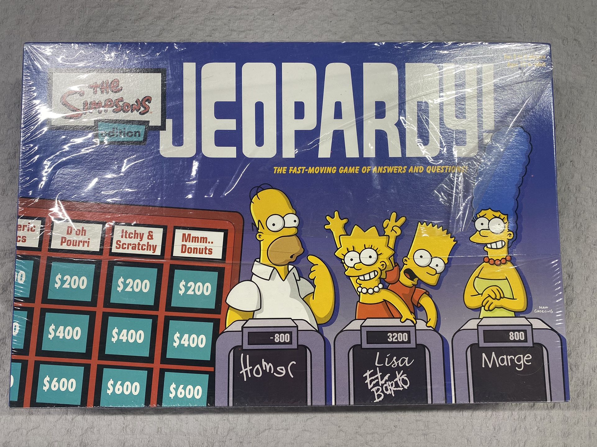 The Simpsons Edition Jeopardy