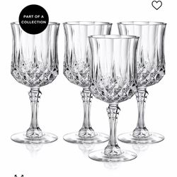 4 Copas Y 4 Vasos En Sus Cajas -Cada Uno Por $20 Precio Firm 