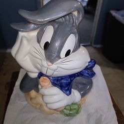 Vintage Bugs Brand 1993 Looney Tunes Cooke Jar 