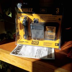 DeWalt.    20 V. New Battery. 3.0 AH.  Charger