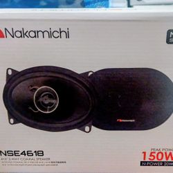 Nakamichi 4x6 Speakers Brand New In The Box