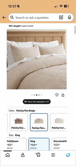 Quilt king size