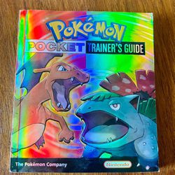 Nintendo Pokemon Pocket Trainers Guide Fire Red/Leaf Green complete with Map