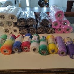 Calling all crafters! Great stuff brand new in package, great for making wreaths 10x10 size & 6 in 