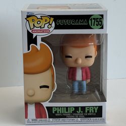 1755 Philip J Fry Funko Pop Television Animation Futurama MIB