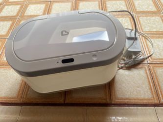 Baby wipe warmer with night light