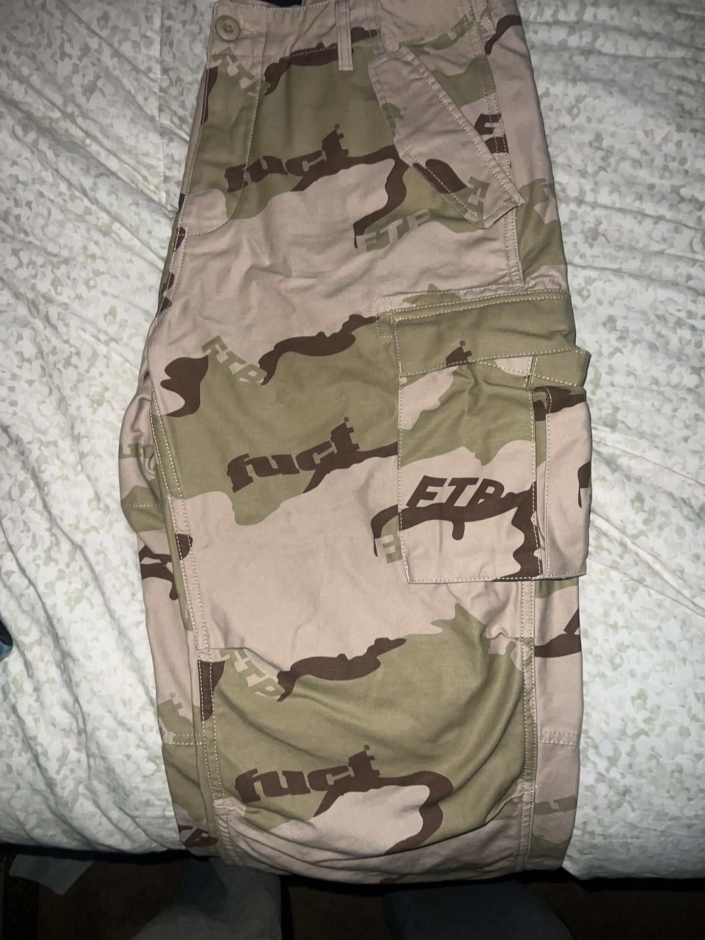 FTP X Fuct Camo pants