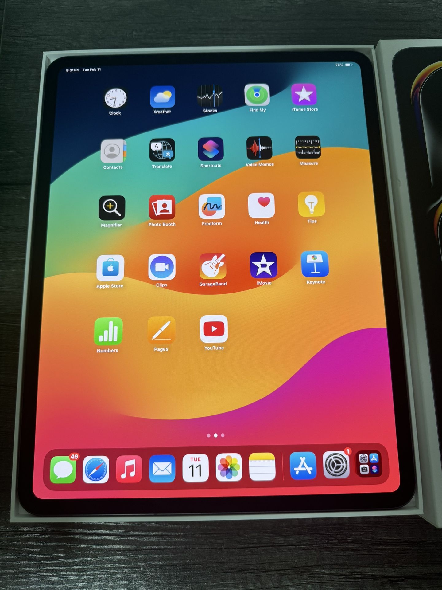 iPad Pro 13 Inch 512GB Cellular + WiFi