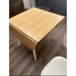 Wood IKEA Table (extendable) 