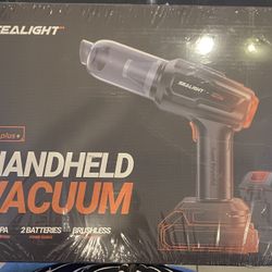 SEALIGHT HANDHELD VACUUM WITH 2 BATTERIES