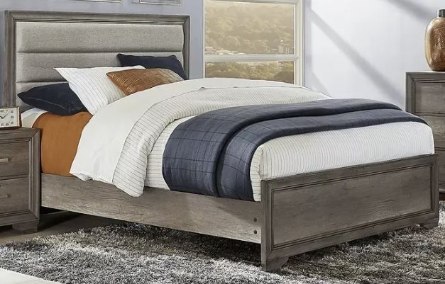 Queen Bed Frame, Box Spring (mattress If Wanted)