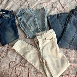 Girls Jeans Sizes - 5, 6, 6x  $4 Each 