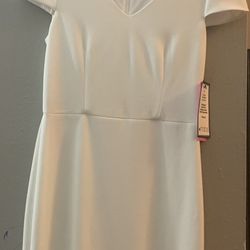 White Betsy Johnson Dress