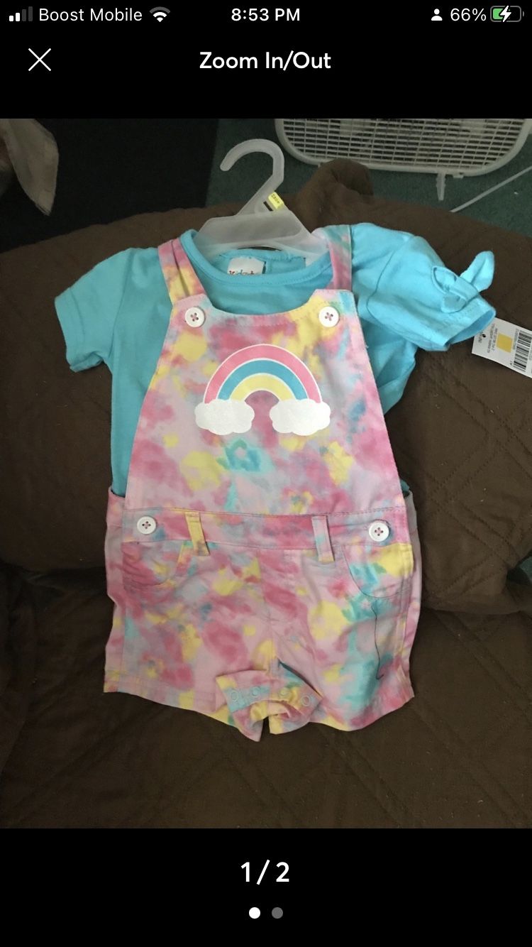 New Girls Outfit Size 24 Months