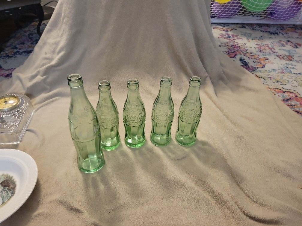Old Glass Coke Bottles