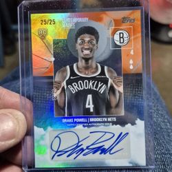 Drake ROOKIE Auto  25/25 