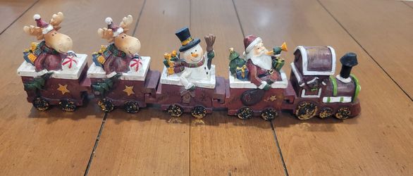 Tabletop Christmas Train Set