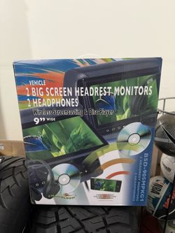Car Headrest DVD