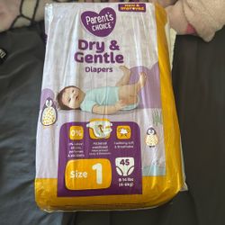 Size 1 Diapers 