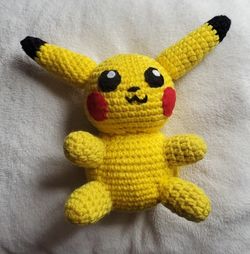 Pikachu Amigurumi a crochet
