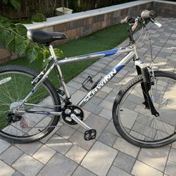Excellent 21 Speed Mountain Bike just tuned up with new chain and 2 shift cables and 2 brake cables.