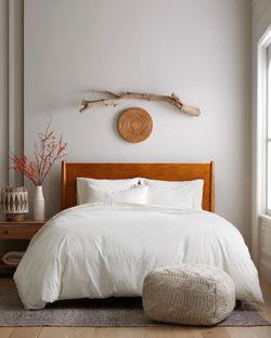 QUINCE FULL/QUEEN Duvet Cover Set IVORY