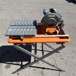 Ridgid 7” Tile Saw