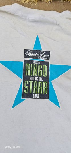 vintage t-shirt featuring the band Ringo Starr & His All-Starr Band XL Made USA
