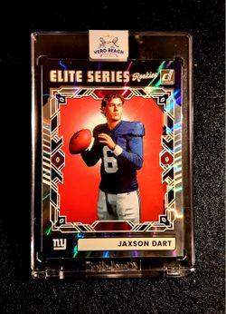 Jaxson Dart 2025 Donruss Elire Rookie NY GIANTS NFL 