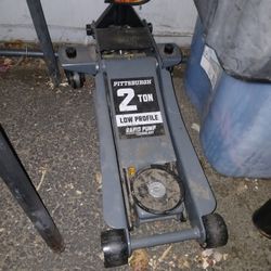 Pittsburgh 2ton Low-profile Car Jack