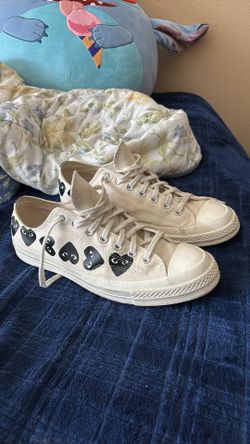 Size 11 Converse comme des garçons