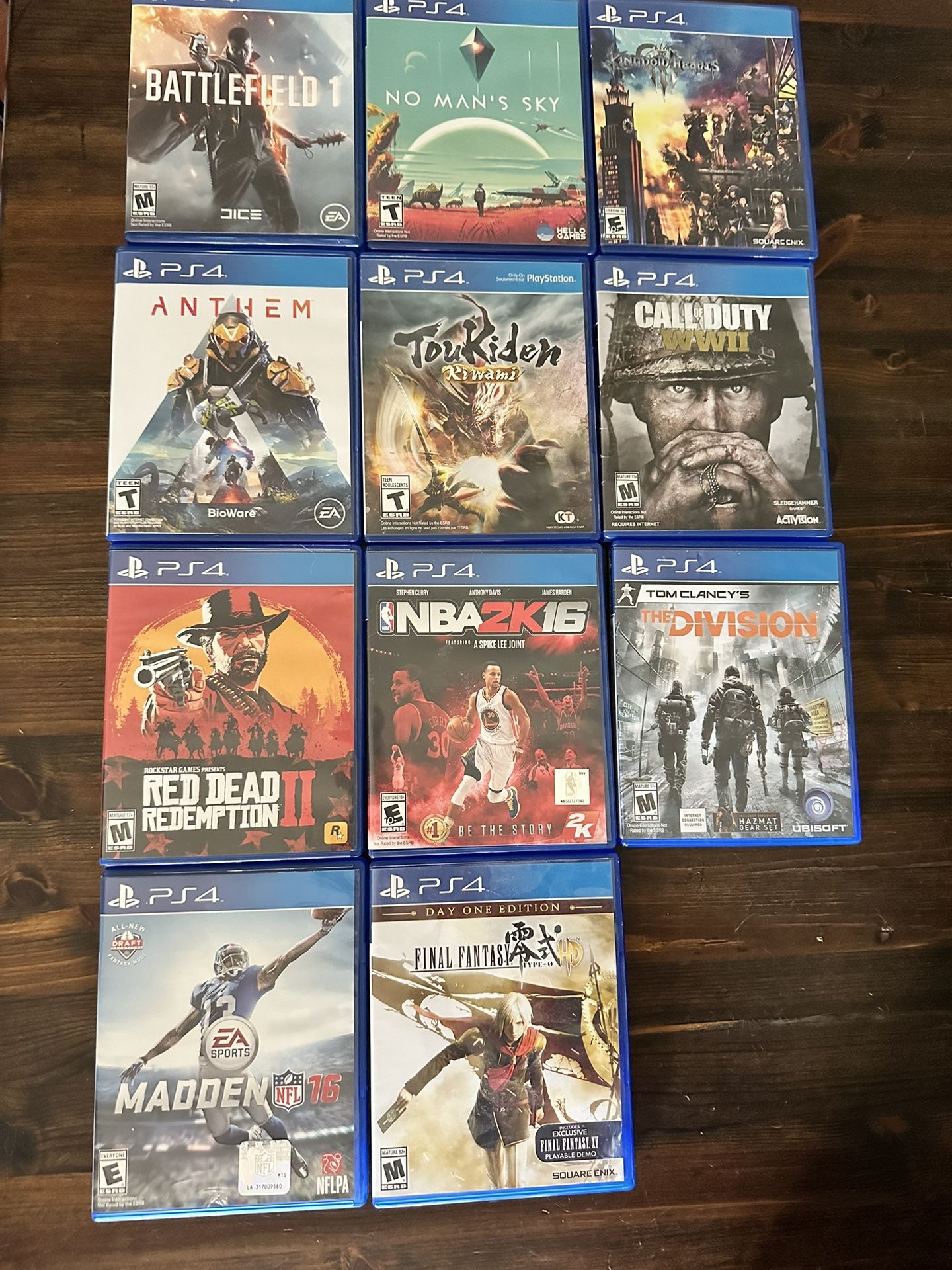 PS4 Games